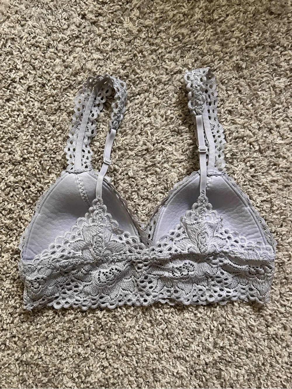 Balletcore Coquette Pastel Lace Bralette